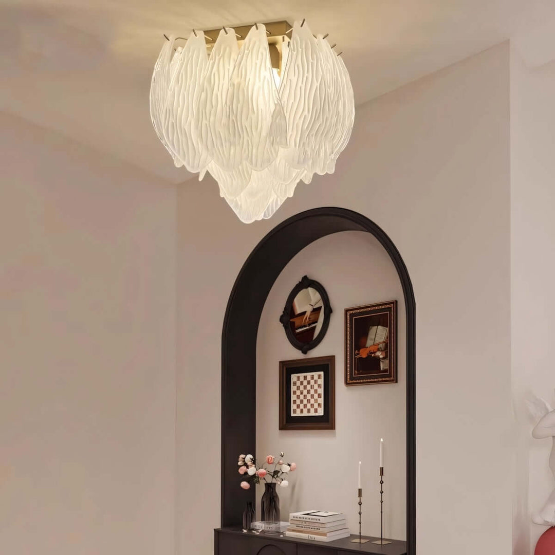 Murano Torvex Ceiling Light – Vintage Murano Glass Living Room Lamp