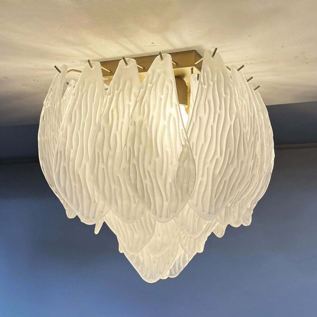 Murano Torvex Ceiling Light – Vintage Murano Glass Living Room Lamp