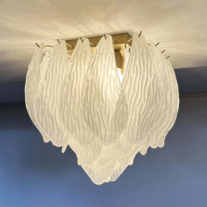 Murano Torvex Ceiling Light – Vintage Murano Glass Living Room Lamp
