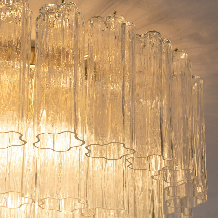 Murano Tubes Ceiling Lamp 26"– French Fashion Light Luxury Decor