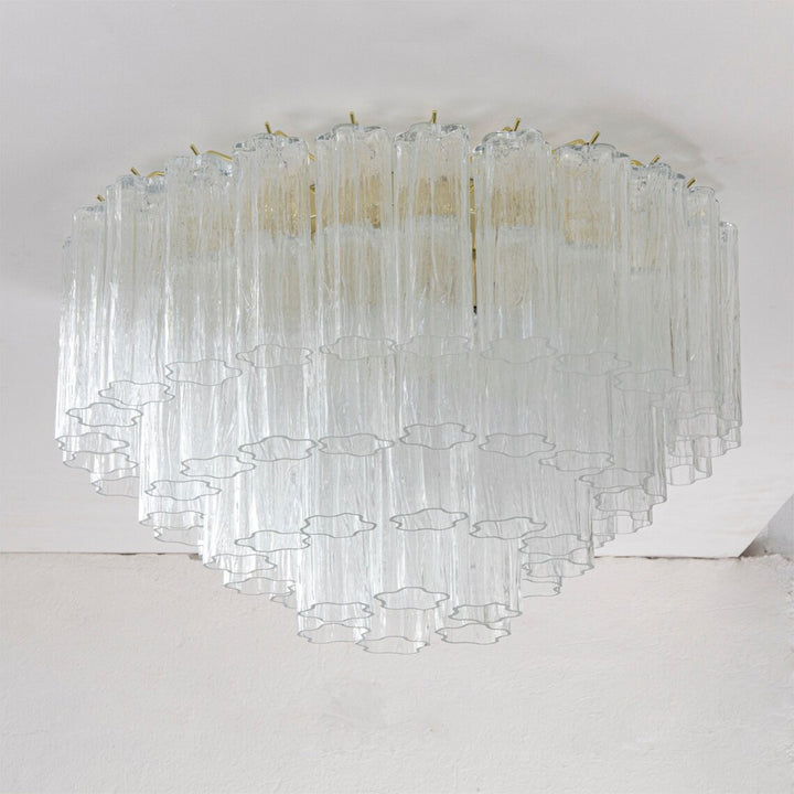 Murano Tubes Ceiling Lamp 26"– French Fashion Light Luxury Decor