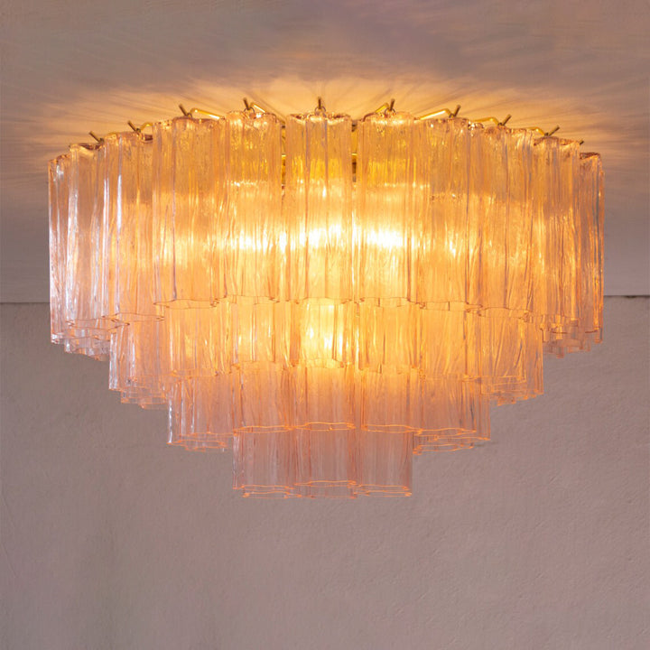 Murano Tubes Ceiling Lamp 26"– French Fashion Light Luxury Decor