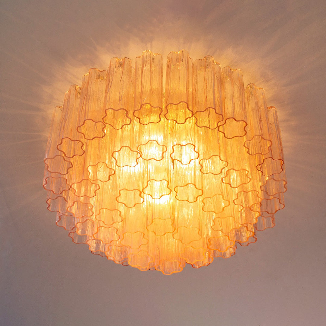 Murano Tubes Ceiling Lamp 26"– French Fashion Light Luxury Decor