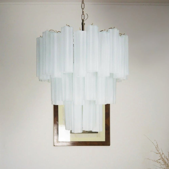 Murano Tubes Chandelier 11" – Italy Creativity Star Glass Decorative