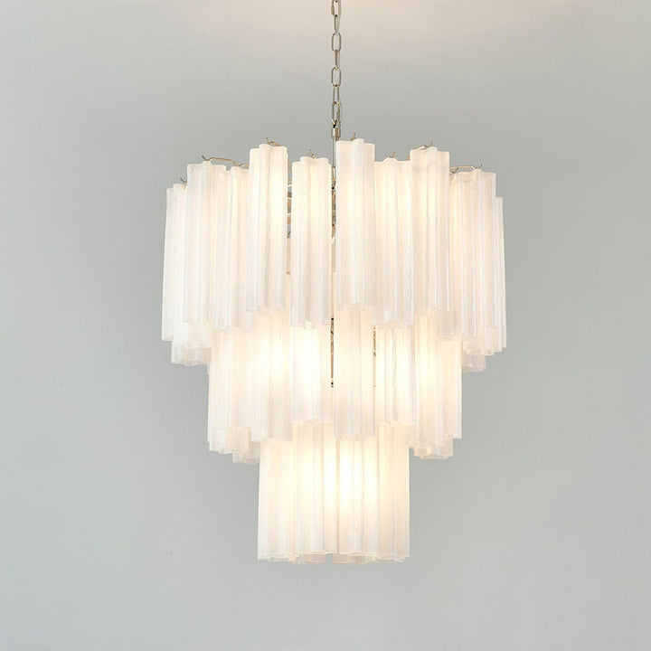 Murano Tubes Chandelier 11" – Italy Creativity Star Glass Decorative