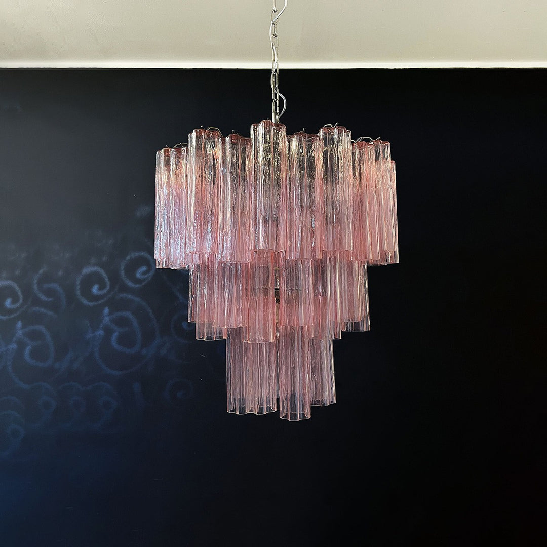 Murano Tubes Chandelier 11" – Italy Creativity Star Glass Decorative