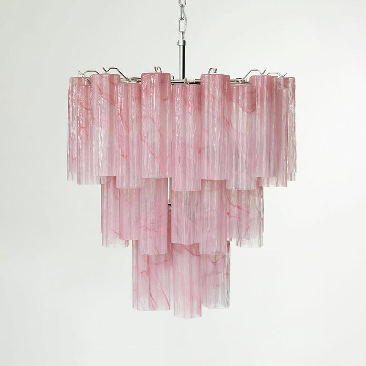 Murano Tubes Chandelier 11" – Italy Creativity Star Glass Decorative