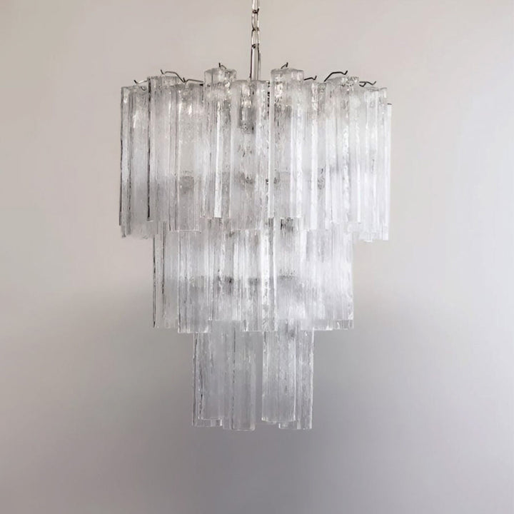 Murano Tubes Chandelier 11" – Italy Creativity Star Glass Decorative