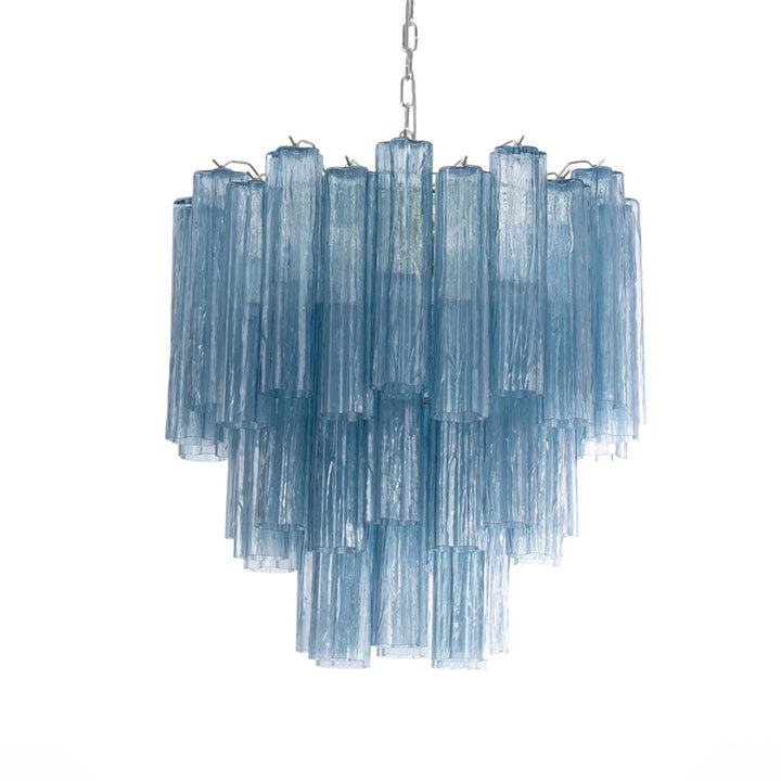 Murano Tubes Chandelier 11" – Italy Creativity Star Glass Decorative