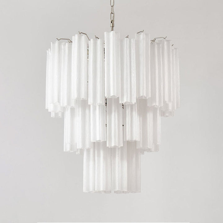 Murano Tubes Chandelier 11" – Italy Creativity Star Glass Decorative