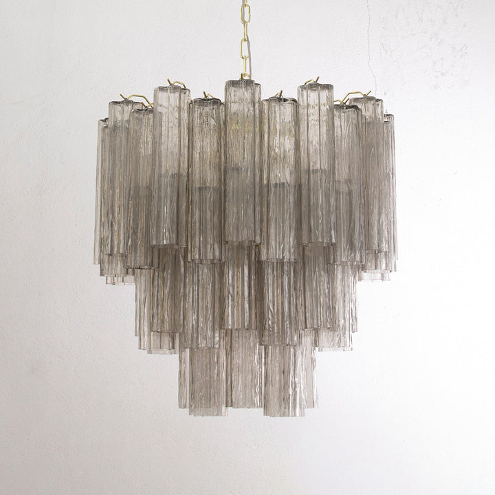 Murano Tubes Chandelier 11" – Italy Creativity Star Glass Decorative