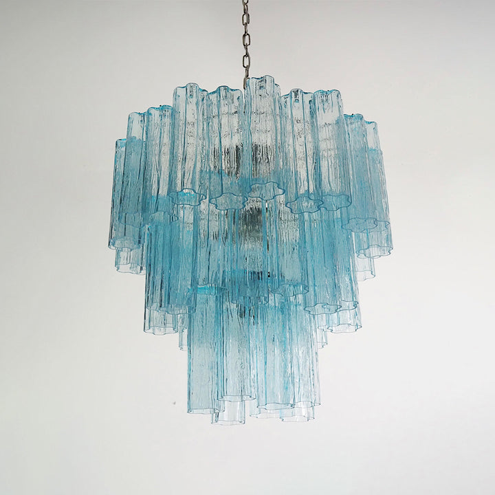 Murano Tubes Chandelier 11" – Italy Creativity Star Glass Decorative