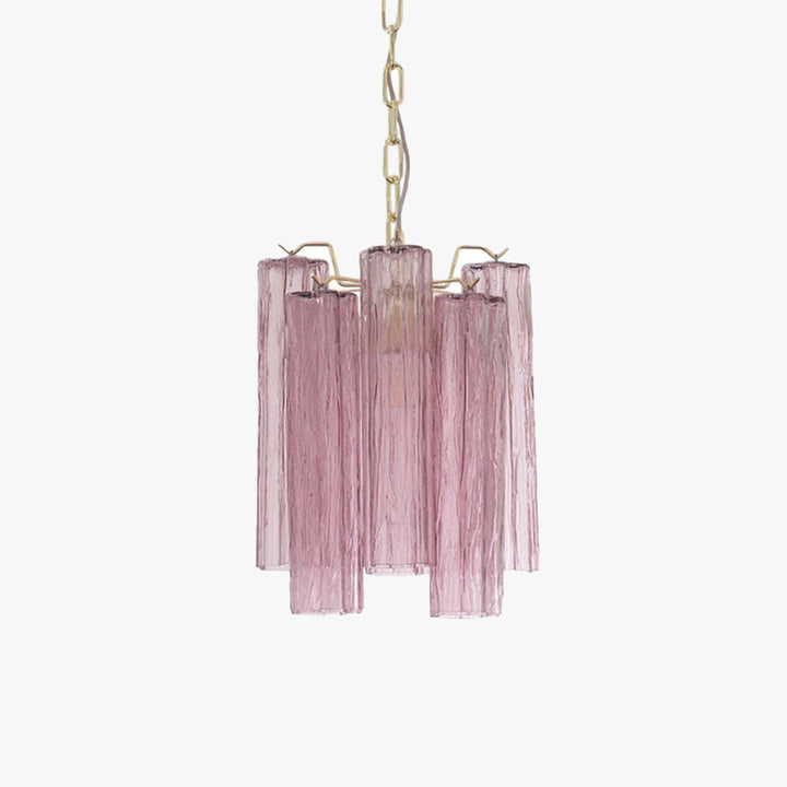 Murano Tubes Chandelier 11" – Italy retro Star Glass Decorative Lamp