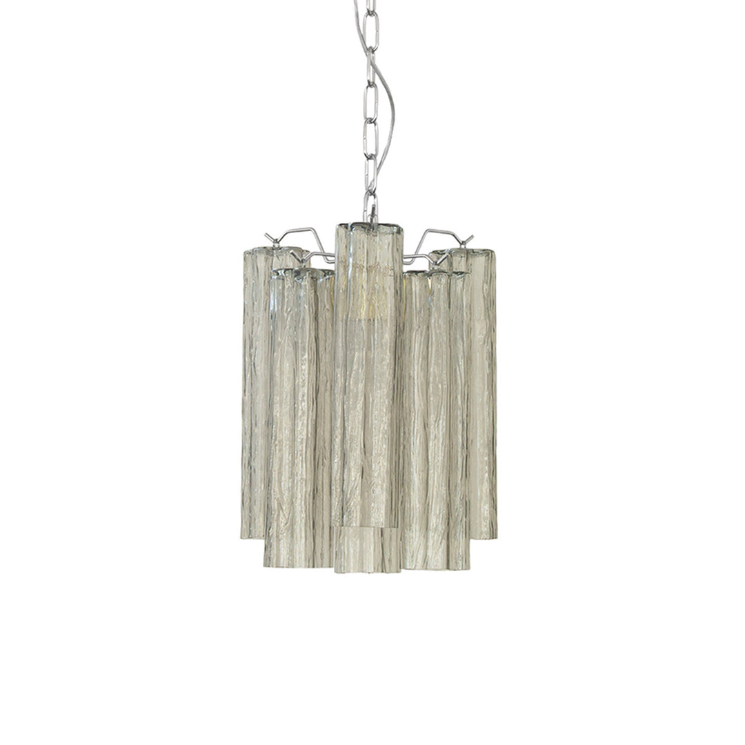 Murano Tubes Chandelier 11" – Italy retro Star Glass Decorative Lamp