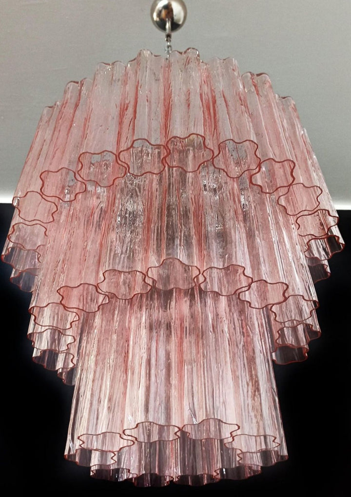 Murano Tubes Chandelier 25" – Luxury Murano Star Glass Art Lamp