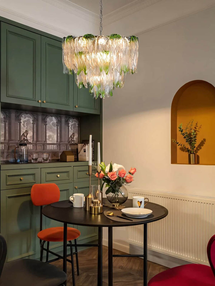 Murano Vesnira Chandelier | Classic Gradient Murano Glass Lighting