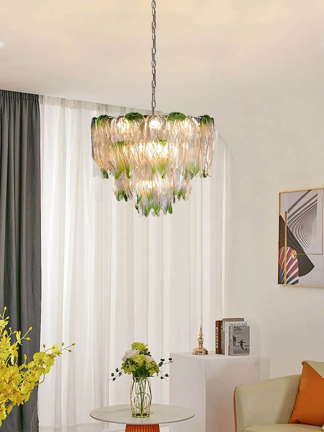 Murano Vesnira Chandelier | Classic Gradient Murano Glass Lighting