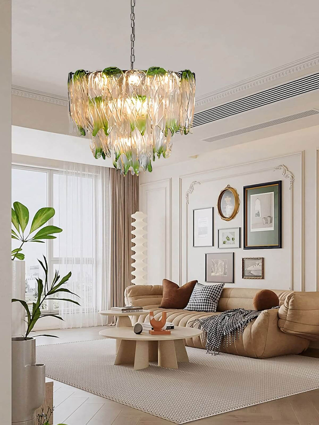 Murano Vesnira Chandelier | Classic Gradient Murano Glass Lighting