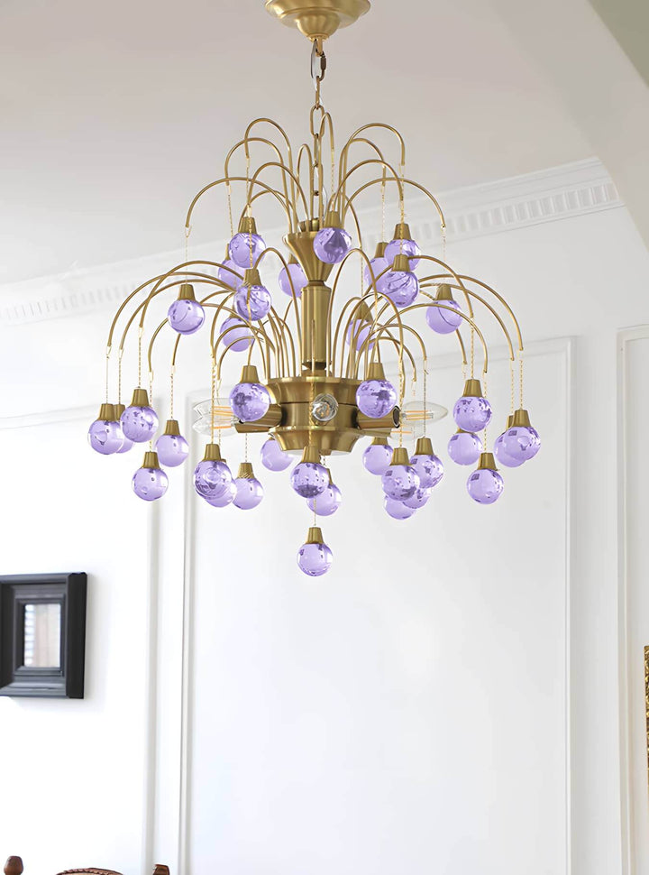 Murano Cherry Chandelier