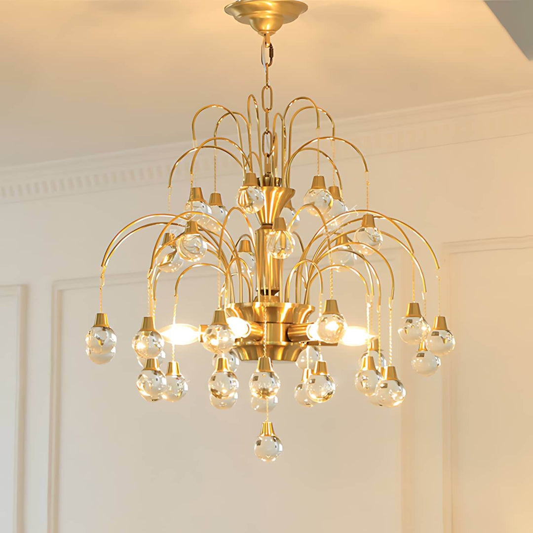 Murano Cherry Chandelier