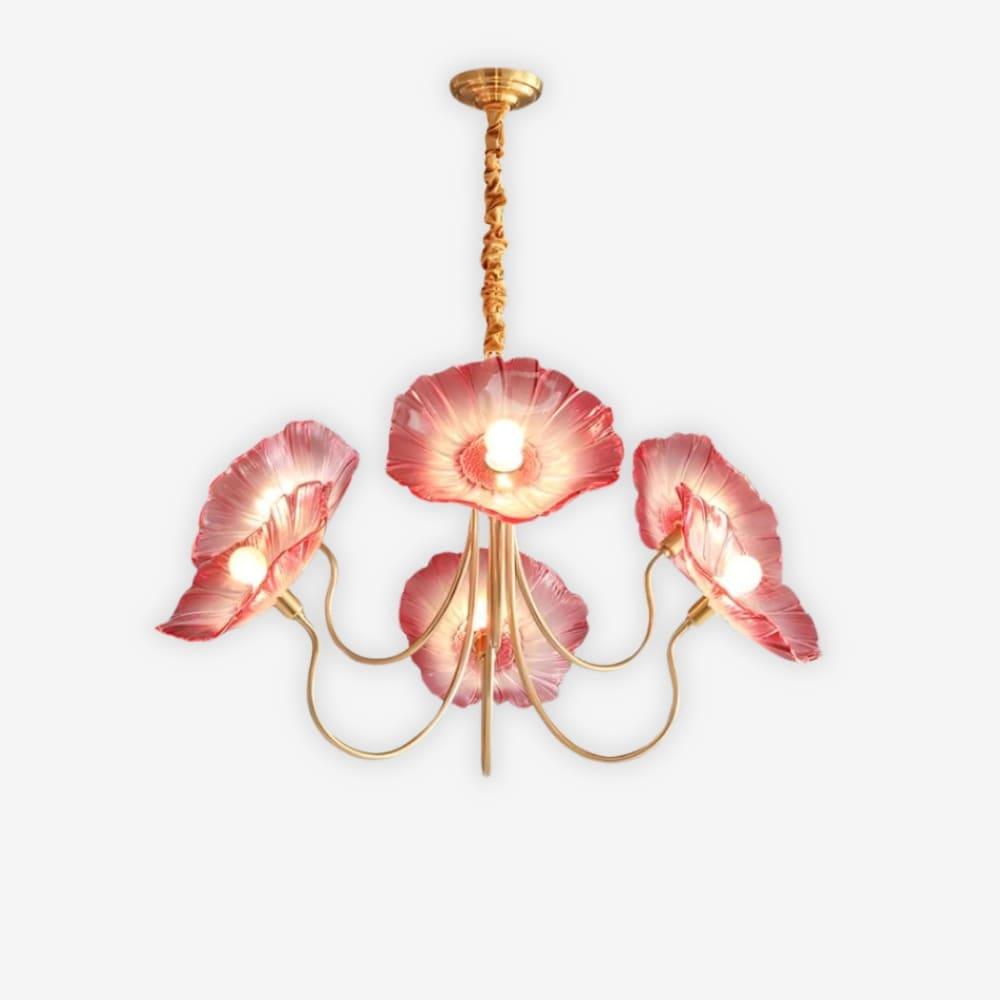 Murano Glass Flowers Chandelier - Vinlighting