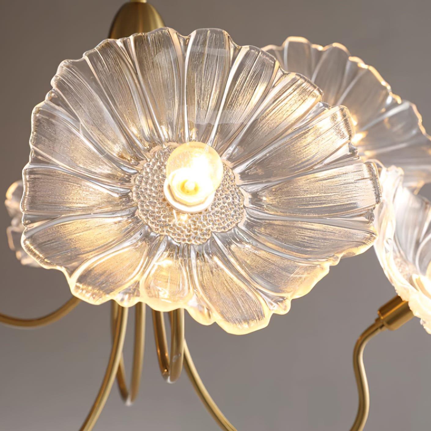 Murano Glass Flowers Chandelier - Vinlighting