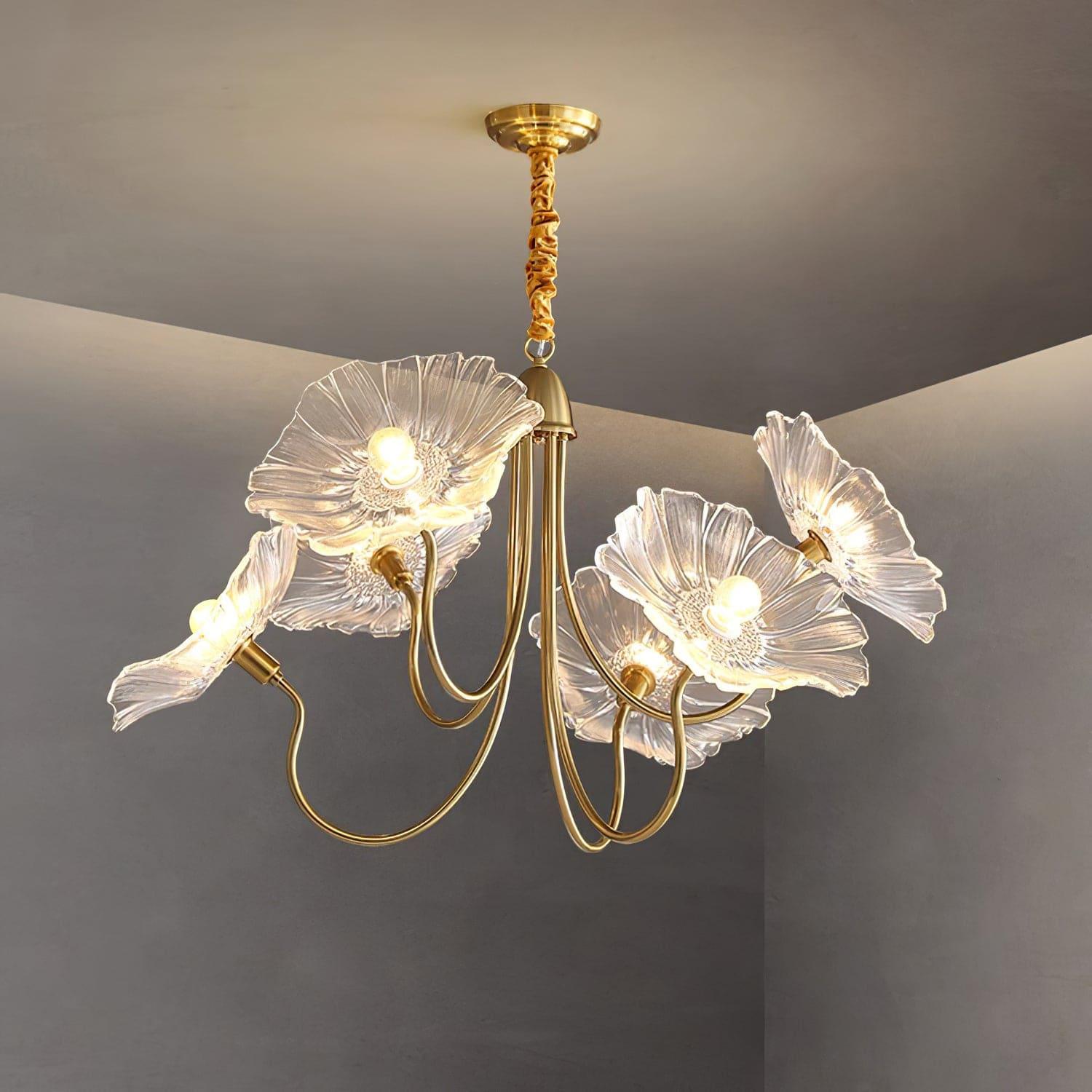 Murano Glass Flowers Chandelier - Vinlighting