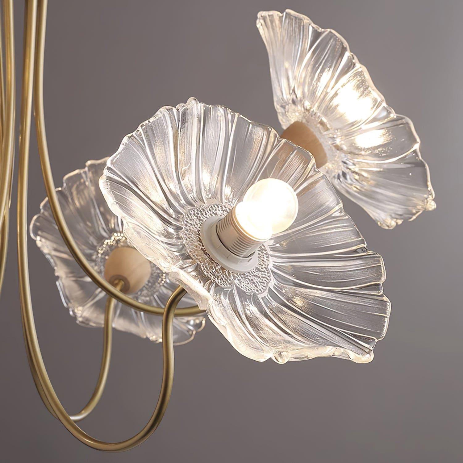 Murano Glass Flowers Chandelier - Vinlighting