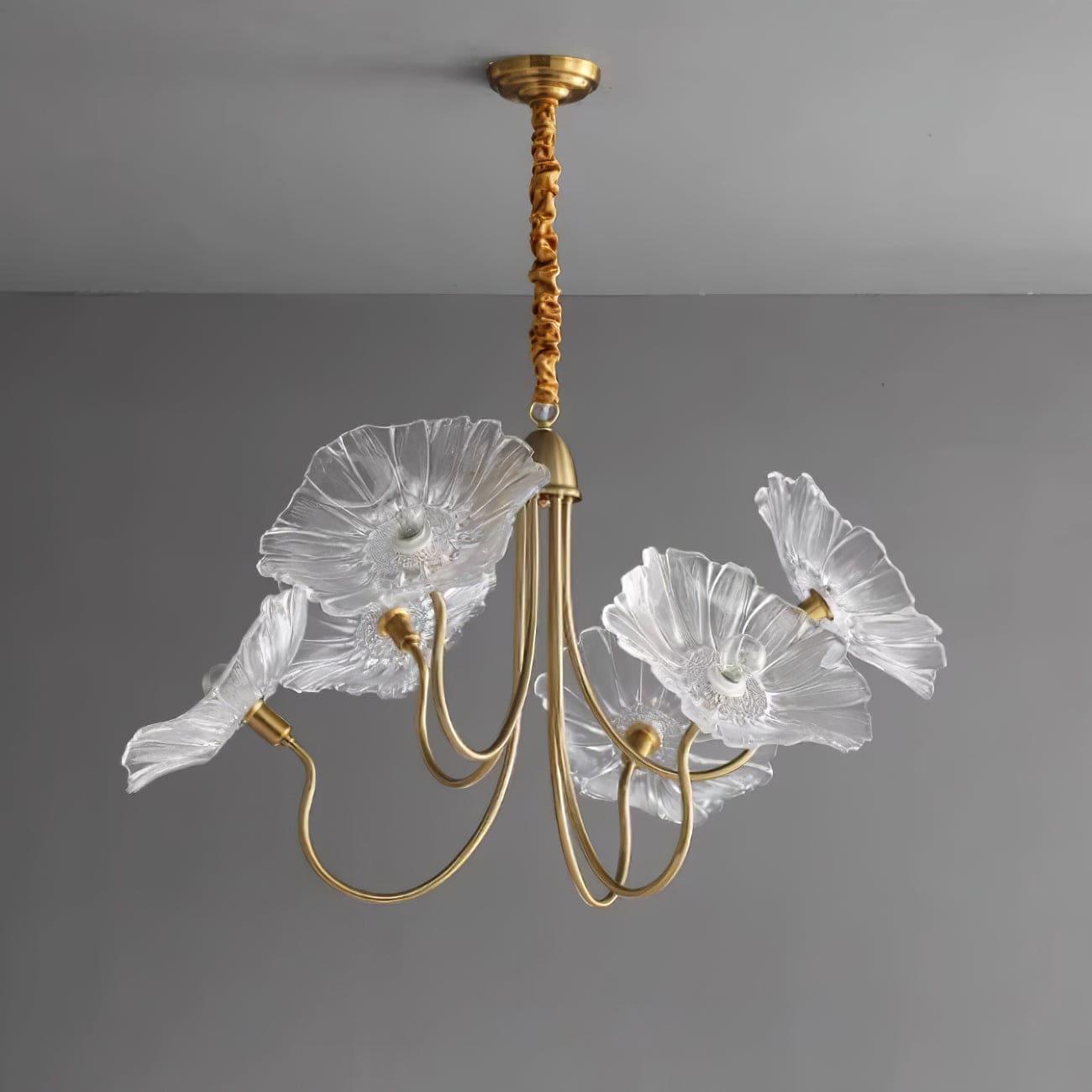 Murano Glass Flowers Chandelier - Vinlighting