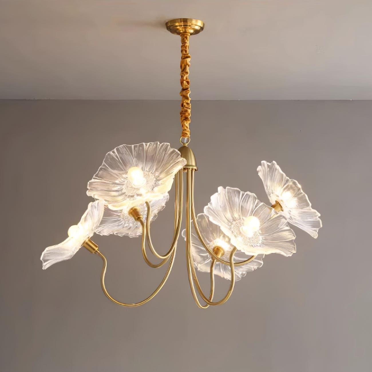 Murano Glass Flowers Chandelier - Vinlighting