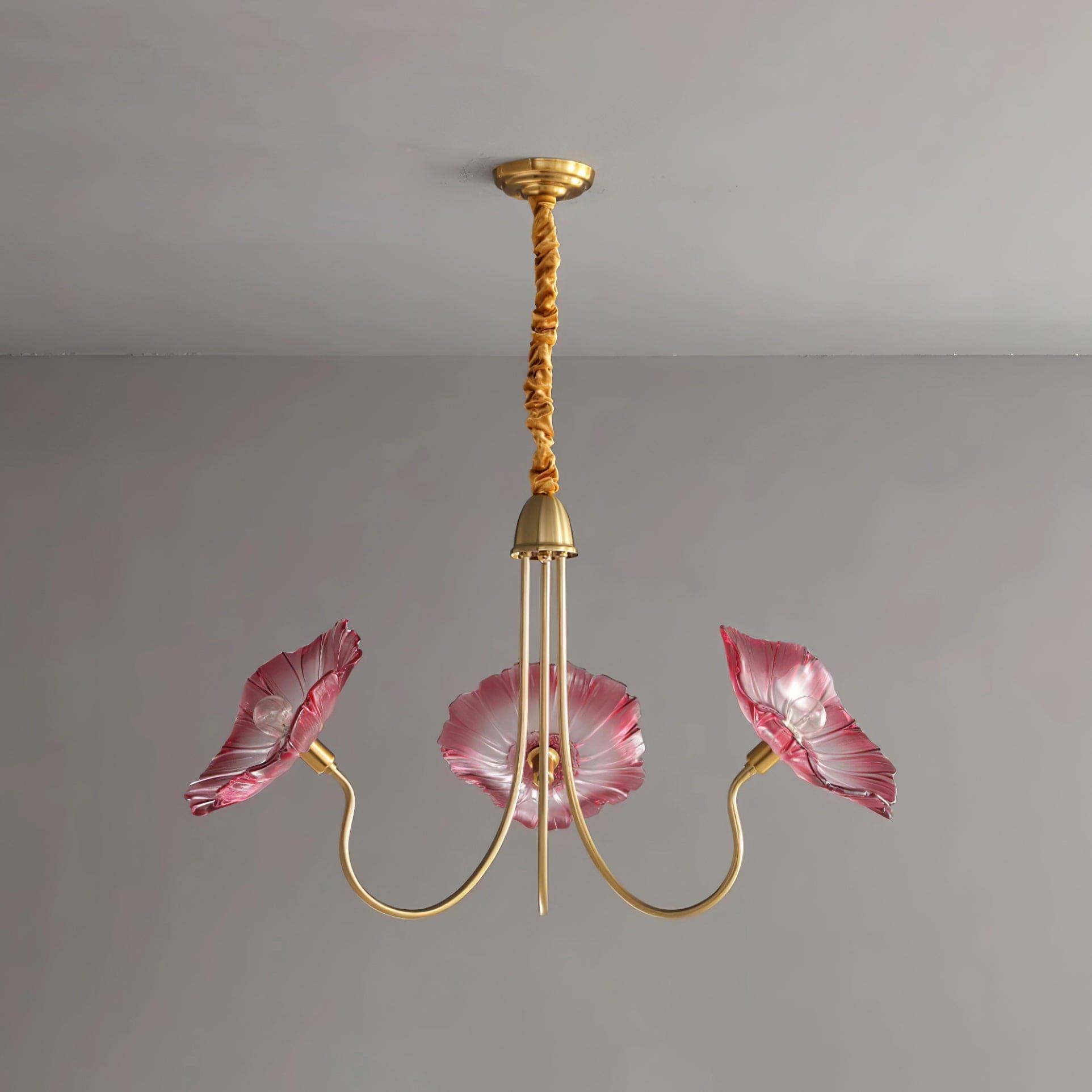 Murano Glass Flowers Chandelier - Vinlighting