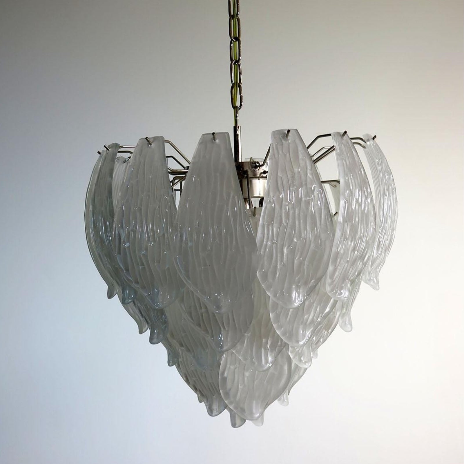 Murano Glass Petal Chandelier