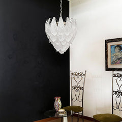 Murano Glass Petal Chandelier