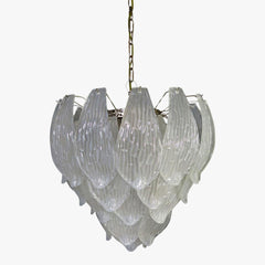 Murano Glass Petal Chandelier