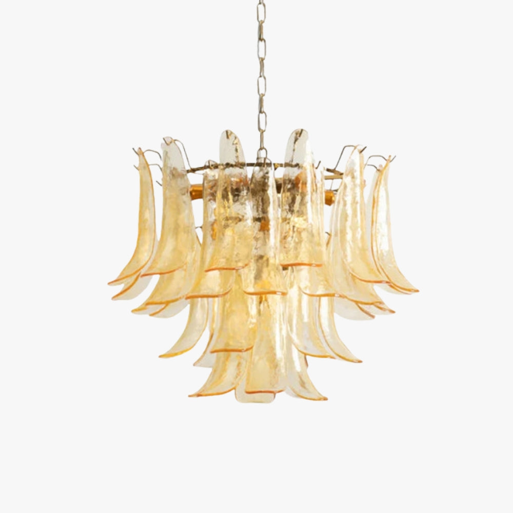 Murano Leaf Chandelier