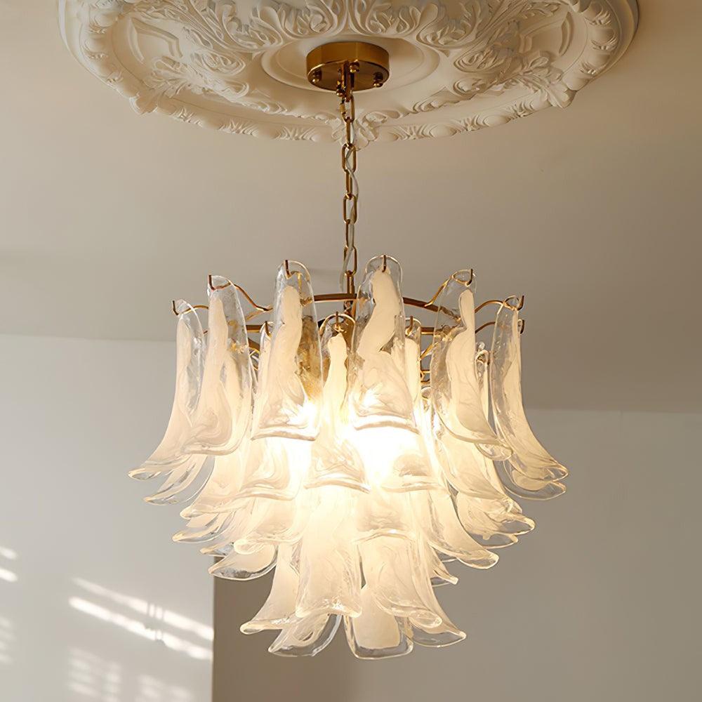 Murano Leaf Chandelier