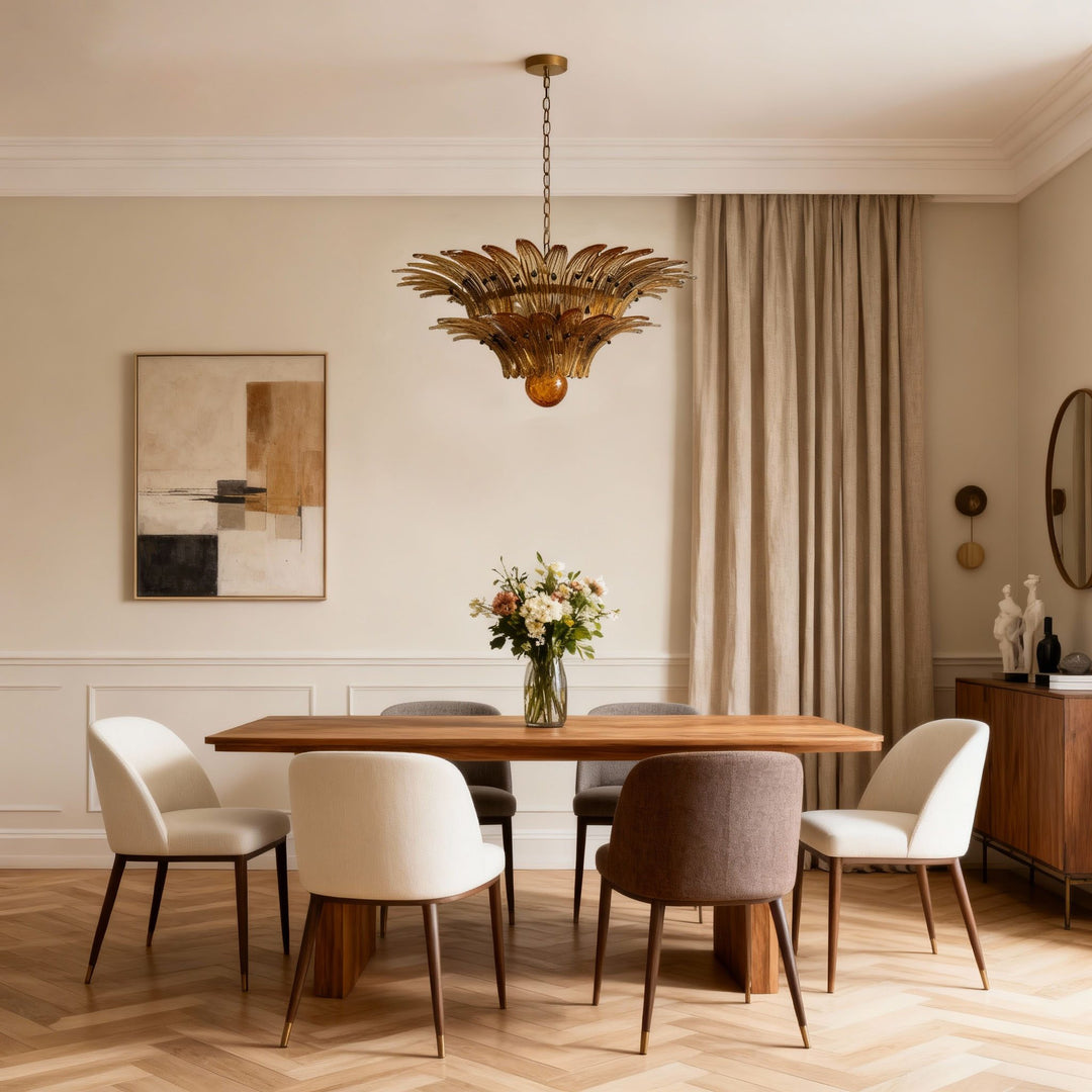 Murano Palmette Chandelier