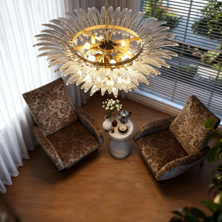 Murano Palmette Chandelier