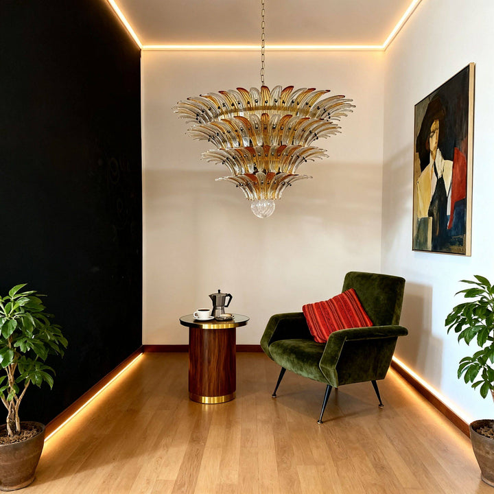 Murano Palmette Chandelier
