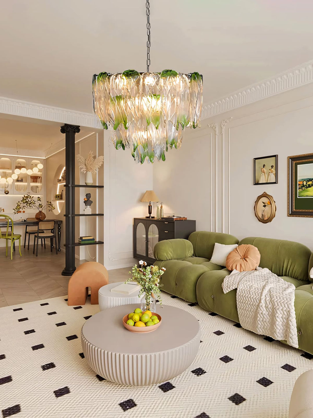 Murano Vesnira Chandelier