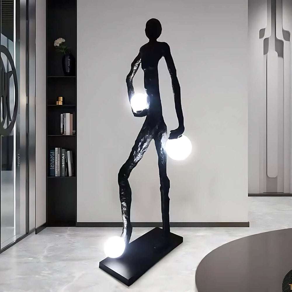Myvola Sculptural Floor Lamp – Nordic Light Luxury Art Sculpture