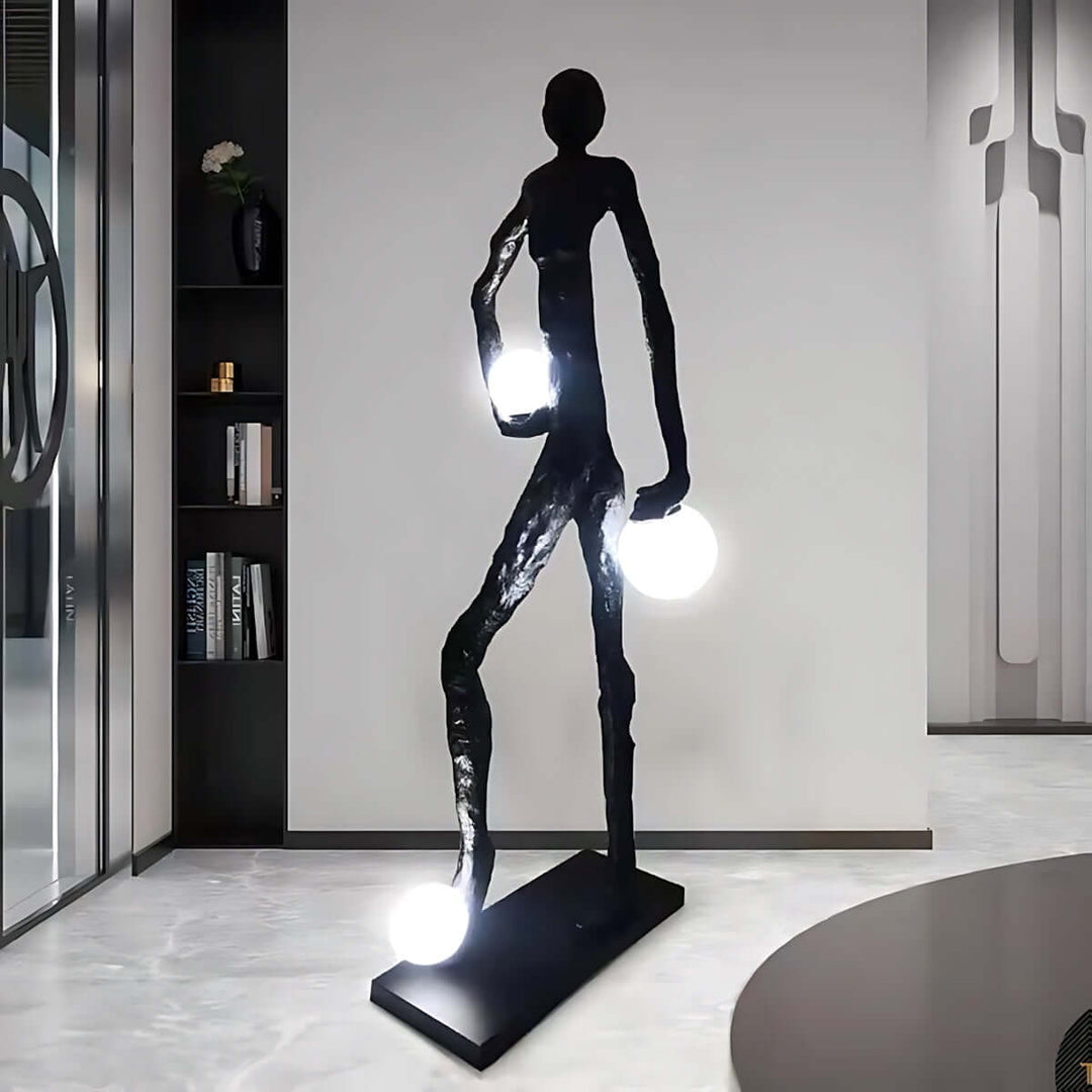 Myvola Sculptural Floor Lamp – Nordic Light Luxury Art Sculpture