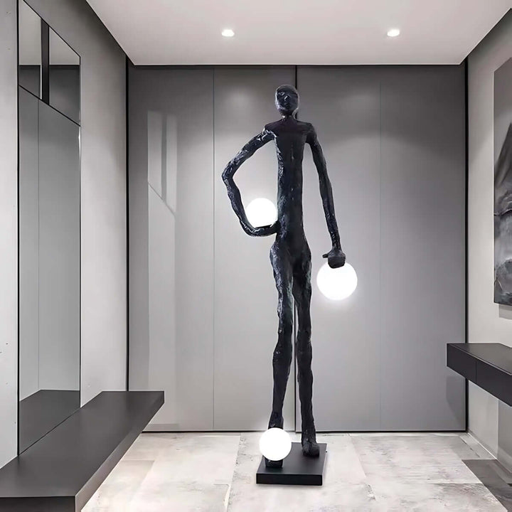 Myvola Sculptural Floor Lamp – Nordic Light Luxury Art Sculpture
