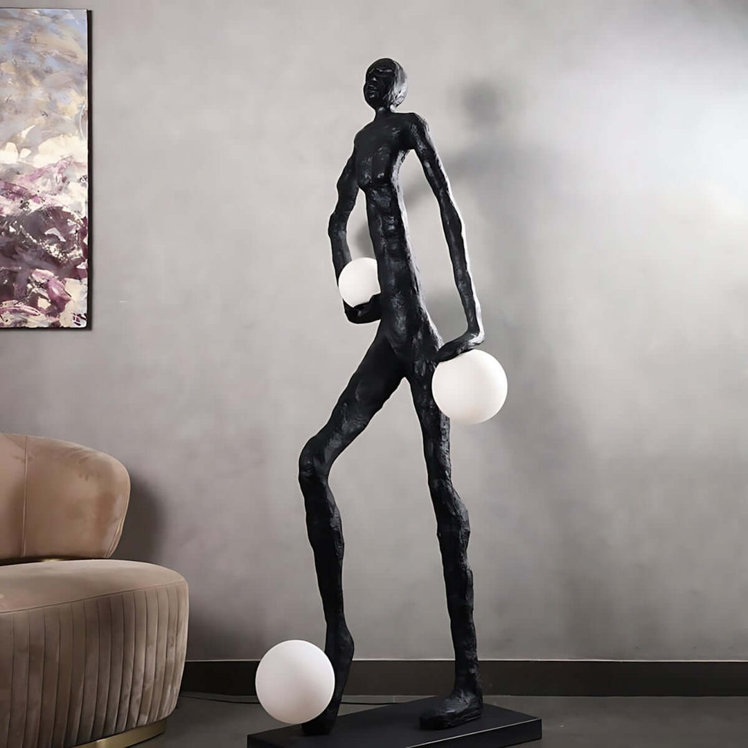 Myvola Sculptural Floor Lamp – Nordic Light Luxury Art Sculpture