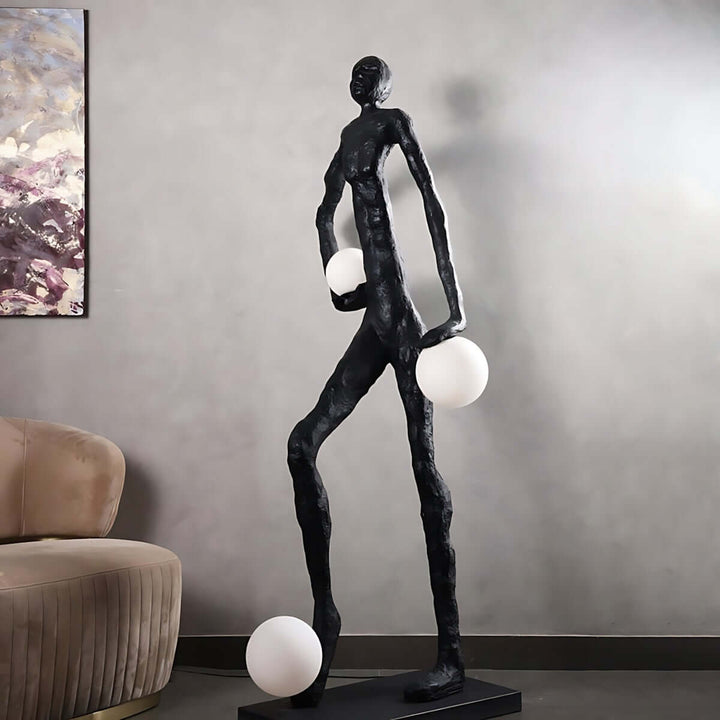 Myvola Sculptural Floor Lamp – Nordic Light Luxury Art Sculpture