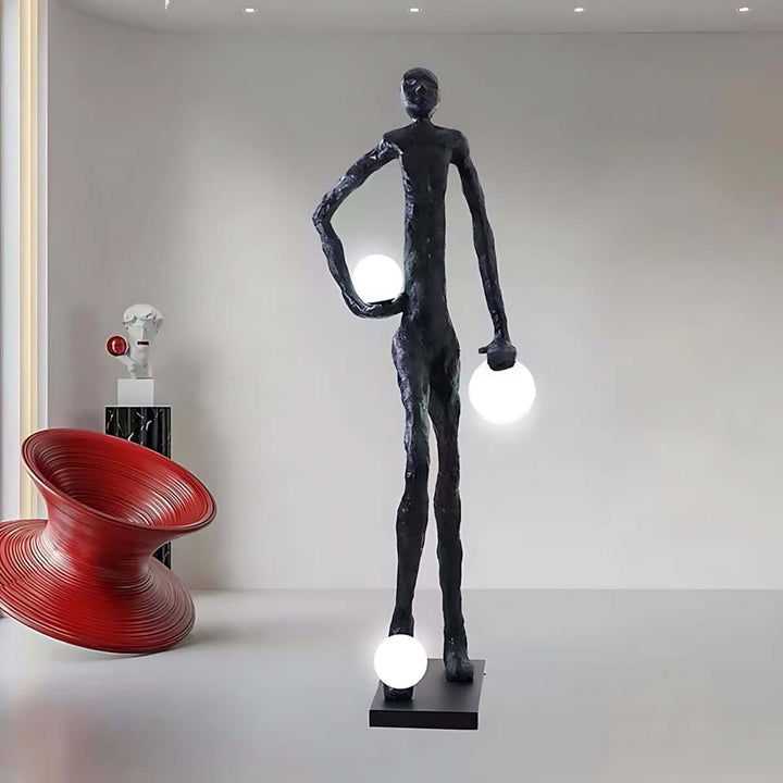 Myvola Sculptural Floor Lamp – Nordic Light Luxury Art Sculpture