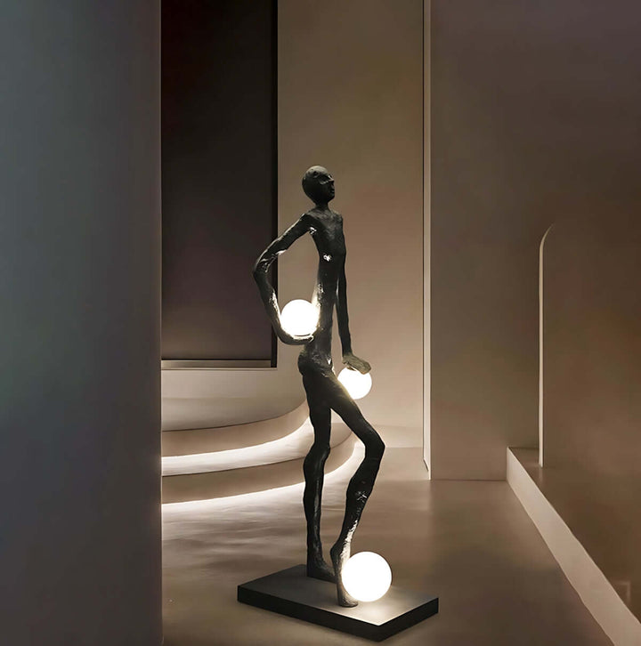 Myvola Sculptural Floor Lamp – Nordic Light Luxury Art Sculpture