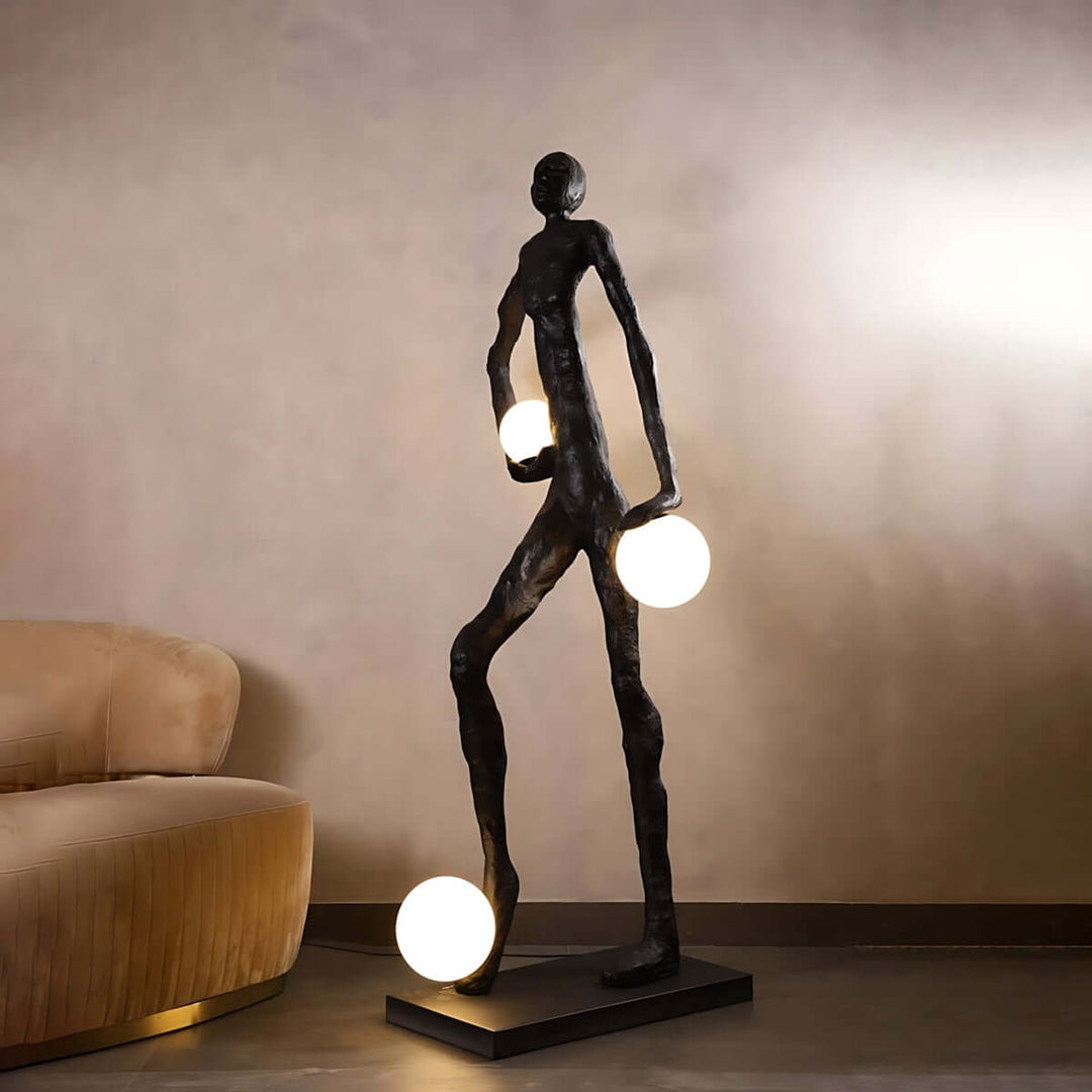 Myvola Sculptural Floor Lamp – Nordic Light Luxury Art Sculpture