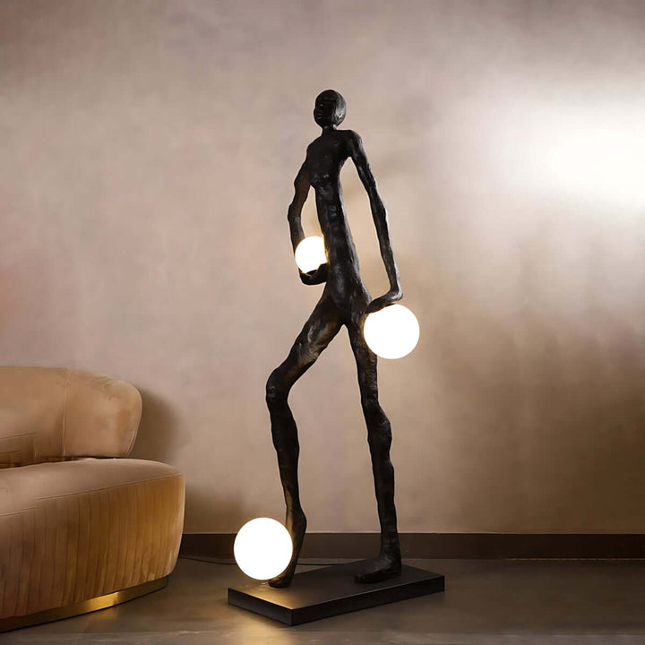Myvola Sculptural Floor Lamp – Nordic Light Luxury Art Sculpture