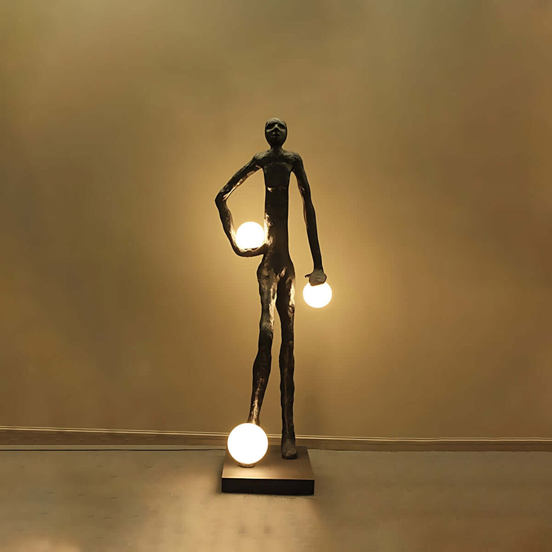 Myvola Sculptural Floor Lamp – Nordic Light Luxury Art Sculpture